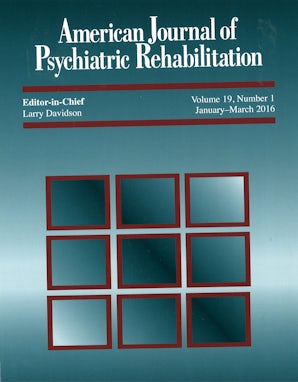 American Journal of Psychiatric Rehabilitation 08:2