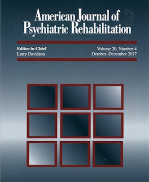 American Journal of Psychiatric Rehabilitation 20:4