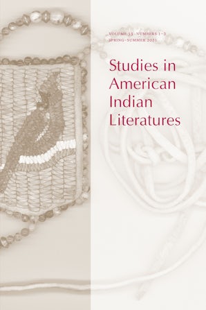 Studies in American Indian Literatures 33:1-2