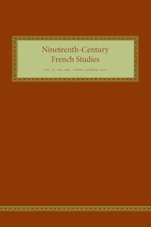 Nineteenth-Century French Studies 50:3-4