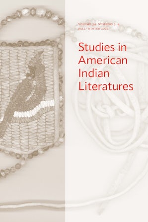 Studies in American Indian Literatures 34:3-4