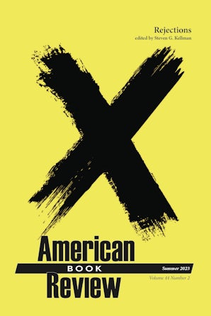 american book review journal American Book Review 44:2